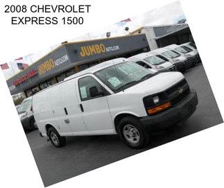 2008 CHEVROLET EXPRESS 1500