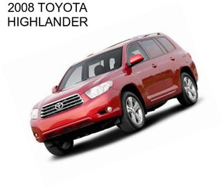 2008 TOYOTA HIGHLANDER