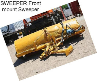 SWEEPER Front mount Sweeper