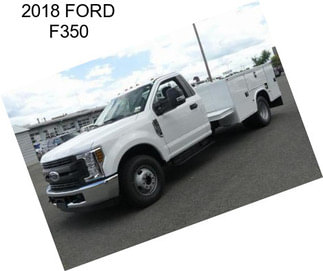 2018 FORD F350