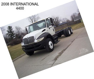 2008 INTERNATIONAL 4400