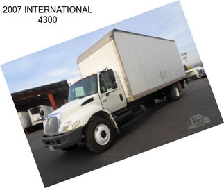 2007 INTERNATIONAL 4300