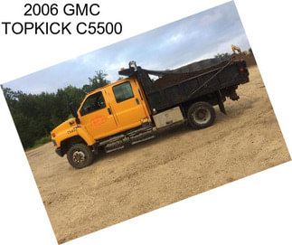 2006 GMC TOPKICK C5500