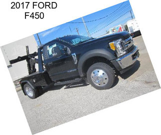 2017 FORD F450