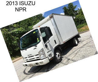 2013 ISUZU NPR