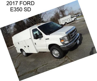 2017 FORD E350 SD