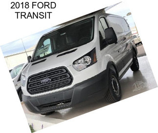 2018 FORD TRANSIT