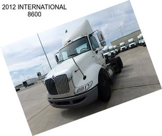 2012 INTERNATIONAL 8600