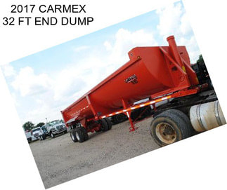 2017 CARMEX 32 FT END DUMP