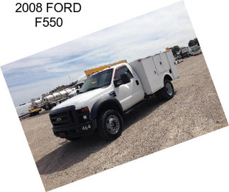 2008 FORD F550