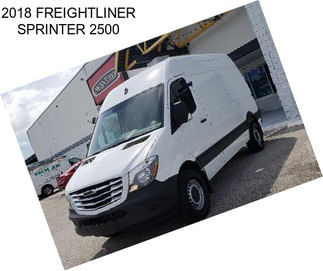 2018 FREIGHTLINER SPRINTER 2500