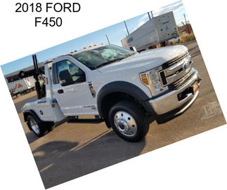 2018 FORD F450