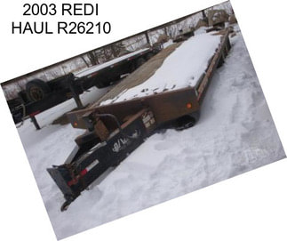 2003 REDI HAUL R26210