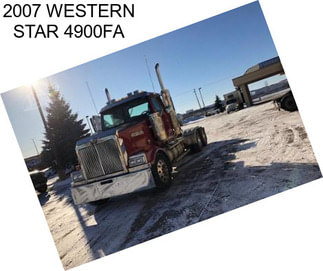 2007 WESTERN STAR 4900FA