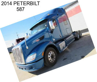 2014 PETERBILT 587