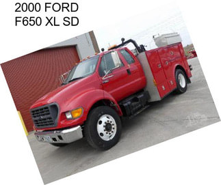 2000 FORD F650 XL SD