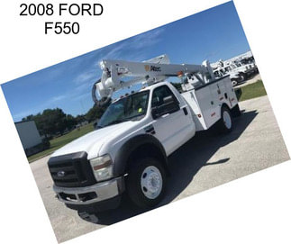 2008 FORD F550