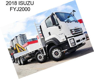 2018 ISUZU FYJ2000