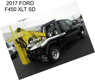 2017 FORD F450 XLT SD