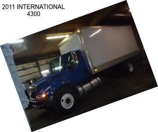 2011 INTERNATIONAL 4300