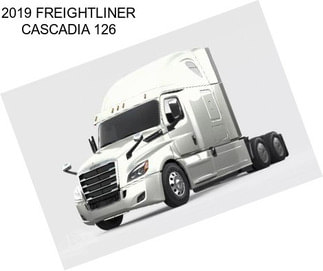 2019 FREIGHTLINER CASCADIA 126