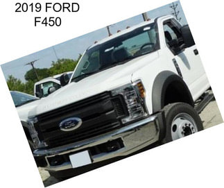 2019 FORD F450