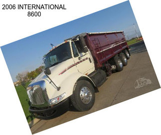 2006 INTERNATIONAL 8600