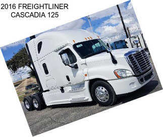 2016 FREIGHTLINER CASCADIA 125