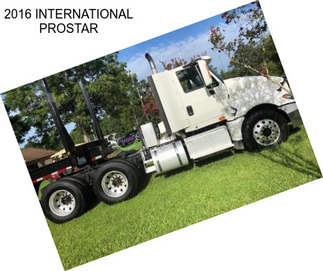 2016 INTERNATIONAL PROSTAR