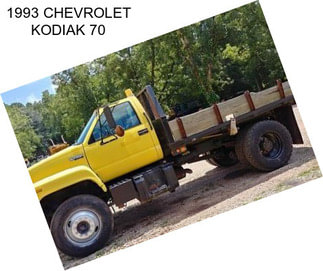 1993 CHEVROLET KODIAK 70