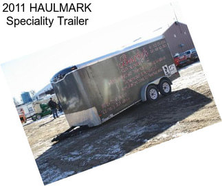 2011 HAULMARK Speciality Trailer