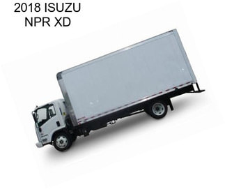 2018 ISUZU NPR XD