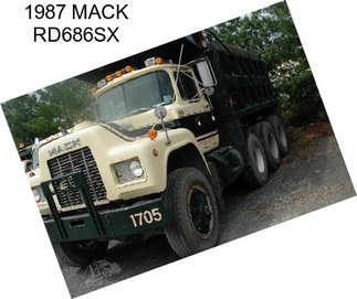 1987 MACK RD686SX