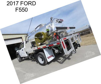 2017 FORD F550