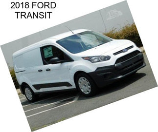 2018 FORD TRANSIT