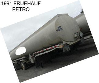 1991 FRUEHAUF PETRO