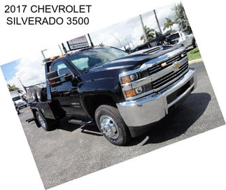 2017 CHEVROLET SILVERADO 3500