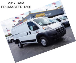 2017 RAM PROMASTER 1500