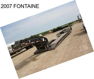 2007 FONTAINE