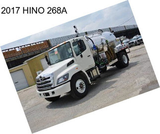 2017 HINO 268A