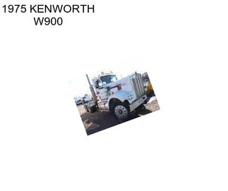 1975 KENWORTH W900