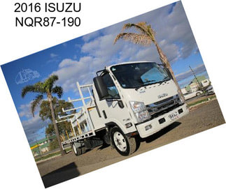 2016 ISUZU NQR87-190