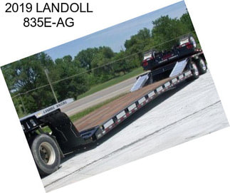 2019 LANDOLL 835E-AG