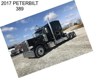 2017 PETERBILT 389