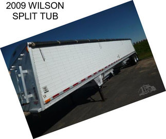 2009 WILSON SPLIT TUB