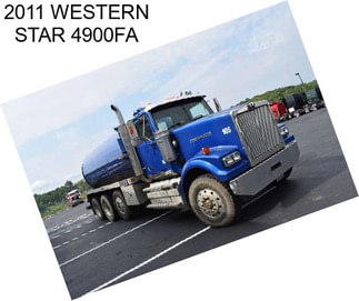 2011 WESTERN STAR 4900FA