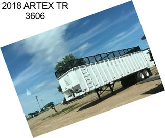 2018 ARTEX TR 3606