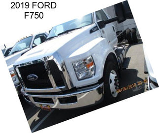 2019 FORD F750