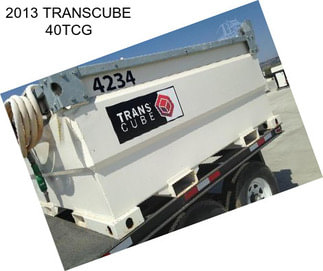 2013 TRANSCUBE 40TCG