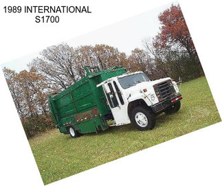 1989 INTERNATIONAL S1700